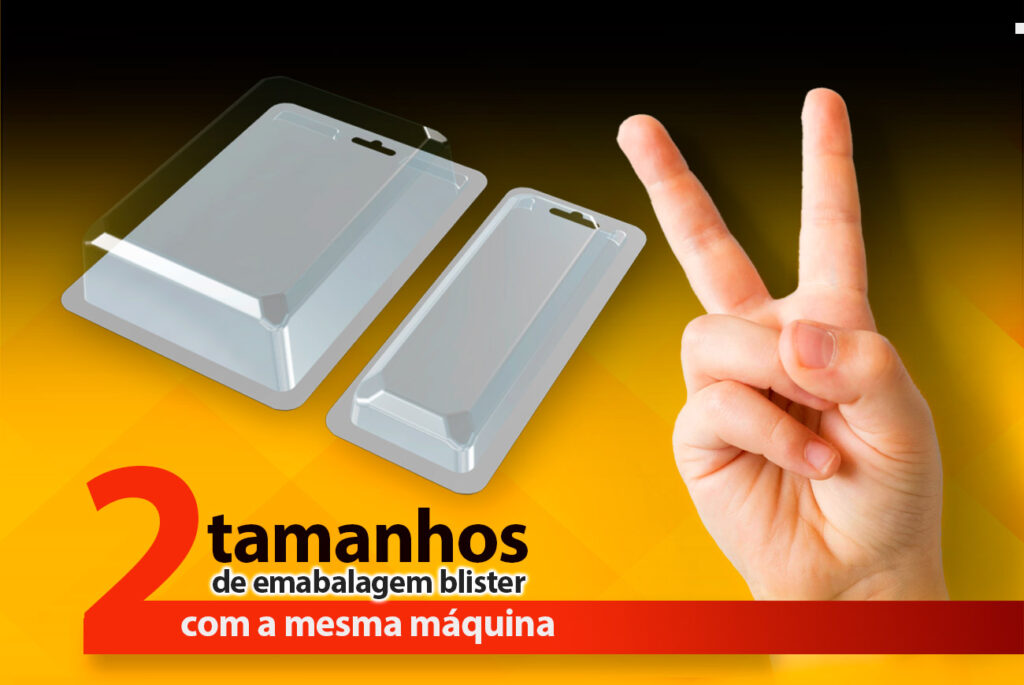 Embalagem blister diferentes